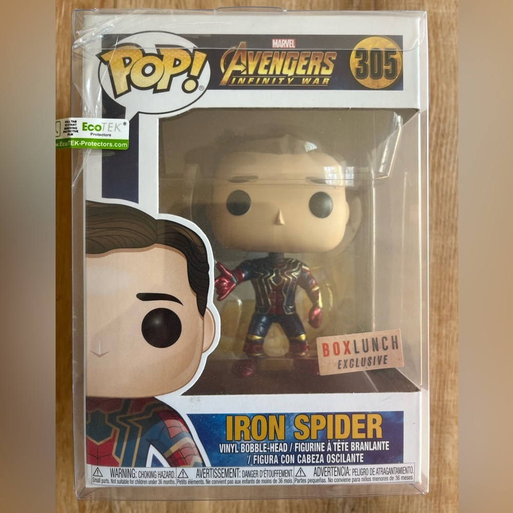 Funko Pop! Iron Spider (Avengers Infinity War) #305 - Red & Gold